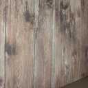 Magnetic Dry Erase Board, 24'' x 18'' Decorative Magnetic Board for Wall, White Board Magnet Board Display Board, Brown Wood Plank