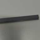 5Pack 1M/3.3ft Ultra-Thin Led Aluminum Profile, 45 Oblique Lighting Cabinet LED Lamp, Invisible H7mm Surface Mounted Wardrobe Layer Shelf Panel Hard Bar Strip Light Channel System(Gray)