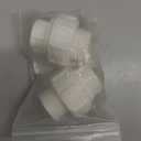 3/4" PVC Union Coupling Pipe Fitting (Socket x Socket) 3/4Inch PVC Slip Union PVC Adapter Coupling Schedule 40, EPDM O-Ring, White, 2 Pcs