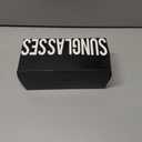 Sleek Wrap-Around Sports Sunglasses, Shatterproof Lenses, Black