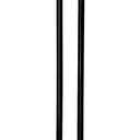 Countertop Paper Towel Holder, Kitchen Tissue Holder for Kitchen Organization and Storage, Paper Towel Holder for Standard and Large Paper Rolls (Black)