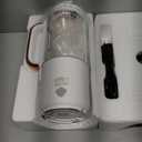 8 in 1 Automatic Nut Milk Maker, 10 Blade 35 oz Homemade Oat, Soy, Plant-Based and Dairy Free Beverages, Almond Milk Maker with Delay Start/Keep Warm/Boil Water, Soy Milk Maker with Nut Milk Bag