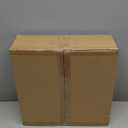 16.5'' Semi Flush Mount Ceiling Light, 3-Light Gold Ceiling Light Fixture with 2-Layer White Plush Shade, Farmhouse Drum Close to Ceiling Light for Living Room, Hallway, Bedroom, Kitchen, Dining Room