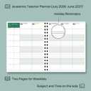 POPRUN Teacher Lesson Planner 2026-2027, (Size-8.5'' x 11'') with Gradebook