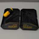 ELEAD 31-Piece Hex Key Set - Allen Wrench Set, SAE and Metric Allen Keys MM(0.7mm-10mm) SAE(0.028"-3/8) Heat-Treated, Torque Handle, High Leverage, Long & Short Keys, Easy Organization