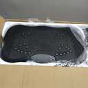 Vibration Plate Exercise Machine, Lymphatic Drainage Machine for Weight Loss, Lymphatic Drainage & Muscle Recovery, Multiple Speeds with Bluetooth & Remote, Max User Weight 330lbs