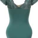 Women's Short Sleeve Leotards for Ballet Dance Adult Ballerina Dance Costume L