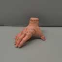 Creepy Fake Hand Prop for Halloween - Realistic Latex Prosthetic Hand, 7.5 Inch Scary Movie Decor, Gothic Cosplay Accessory, Prank Toy with Lifelike Texture