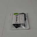 Mens Thong Underwear Elastic Low Waist Hollowed Back Men Bulge Pouch Thongs Briefs Black (L)