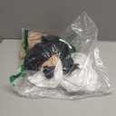 3 Pack Women's Long Sleeve Shirts V Neck Fitted Crop Tops Basic Tight Stretchy Tees Lightweight Layering Clothes, Size: Small (Black, White, Khaki)