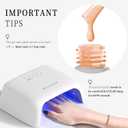 3 x MAYCHAO Jelly Gel Nail Polish -15ML Iced Tea Jelly Gel Polish Soak Off UV LED Tea Color Nail Polish for DIY Manicure Home Salon Nail Art, 0.5 OZ