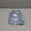 QJBMEI Women's Flower Embroidery Stretch Slim Bootcut Jeans Mid Rise Washed Denim Pants Small