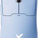 MCHOSE A5 Ultra V2 Wireless Gaming Mouse, Symmetrical Design, 54 Grams,Wired 8K/Wireless 4K Polling PAW3395 26K DPI Optical Sensor, 130 Hours Battery Life, Tri-Mode Connection - Blue