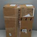 HOMELAB Adjustable Crescent Shredded Memory Foam Pillows King Size, Cooling Bed Pillows for Sleeping with Removable Cover, 1 Pack Medium Pillow for Side Sleepers, 20"x34"