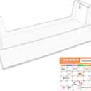 Upgraded W11239961 W10900538 Refrigerator Door Shelf Bin Replacement Compatible with Whirlpool Refrigerator Door Shelf Parts WRS321SDHW01 WRS315SDHM05 WRS311SDH WRS321SDH WRS325SDH Door Shelves