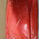 Plastic Table Cloth Disposable 10 Pack, 54 x 108 Inch Table Cloths, Valentines Day, Thanksgiving, Christmas Decorations, Fall Tablecloths, Rectangle, Plastic Cover, Leakproof & Sturdy, Red