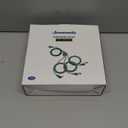 DEWENWILS 40 FT Total, Outdoor Extension Cord 1 to 3 Splitter for Christmas Lights, 3 Prong Outlets Plugs, Max 28ft End to End 16/3C SJTW Weatherproof Wire for Outdoor String Lights, ETL Listed (Green)