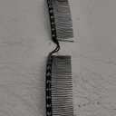 HairZing clip |Stretchy Banana Hair Clips for Women with Silver |Vintage Clincher Comb Tool for Thick, Thin, and Curly Hair | Elastic Double Comb Clip for Girls (Large)