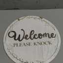 Woodamore In Session Door Sign For Therapists - Please Do Not Disturb Sign For Office Door, Therapy Session In Progress Doors Signs, Welcome Please Knock Signs For Doors, Massage Therapy Decor