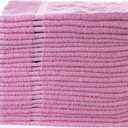 Simpli-Magic Cotton Hand Towels 16"x27" (12 Pack)  Soft Towels for Bathroom, Kitchen, Salon & Gym (Pink)