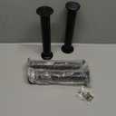 4 Pcs Adjustable Bed Center Support Legs 10-17 inch for Bed Frame/Bed Center Slat, Metal Adjustable Furniture Legs for Bed/Cabinet/Sofa/Dresser/Couch/Table,Heavy Duty Bed Replacement Legs (Black)