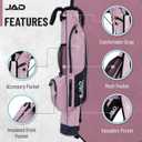 Sunday Golf Bag - Premium Everyday Sunday Golf Bag with Stand for Men, Women and Ladies, Ultra Lightweight, Easy to Carry Pitch n Putt Carry Bag