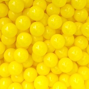 Ball Pit Balls 100 Phthalate Free BPA Free Crush Proof 2.16 Inches Plastic Balls for Ball Pit Ideal Gift for Toddlers Babies Kids Pool Water Toys Play Tent, Yellow