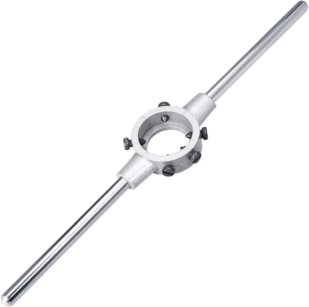 uxcell Die Stock Handle Wrench Holder for Metric M12-M14 / 24mm-38mm OD Round Die