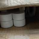 Heybly Luggage Rack, Folding Suitcase Stand with Storage Shelf, Heavy-Duty Luggage Holder for Guest Room Bedroom Hotel, Holds up to 165 lb, White, HLR010W1