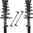 VEVOR 172309 172310 K750011 Rear Shock Absorber Strut 2Pcs with Stabilizer Bar & Coil Spring, Compatible with 2007-2011 Toyota Camry and 2008-2012 Toyota Avalon