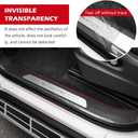 CloudBuyer Universal Door Edge Protector, Clear Sill Guard Film with Anti-Collision Protection for Vehicles (33Ft x 4In, Transparent)