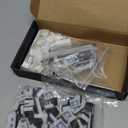 Womier Pudding Keycaps, PBT Shine Through Keycaps 165 Keys Set Custom Key caps Set OEM Profile, Universal Compatiability for 100%, 75%, 65%, 60% Keyboard-Black