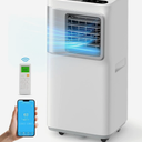 Portable Air Conditioners 16,000 Btu AC Unit 5 in 1 Wifi Smart Air Conditioner with APP, Fan & Dehumidifier, Remote, 24H, Window Kits Included Cooling for Large Room Indoor