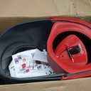 O-Cedar EasyWring Microfiber Spin Mop, Bucket Floor Cleaning System, Red, Gray, Standard
