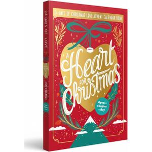 24 Days of a Heart for Christmas Advent Romance Calendar Book for Adults - Chapter a Day Novel Gifts for Men Women Couples and Families