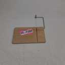 Cheese Board with Slicer Cheese Slicer Scraper Heavy Duty Divider Device Bamboo Wooden Block Small Tools Portable Butter  9 ½" x 6" x ⅞"