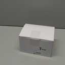 Therwen Backdraft Damper Duct Manual Volume Damper with Sleeve Galvanized Sheet Adjustment Airflow Ducting Branch HVAC Air Balancing for Range Hoods, Fans(1 Pc,4 Inch)