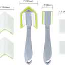 ROLLINGDOG Paint Pad Set - 6PC Corner Painting tool Trim Paint Edger Tool with Replacement for Walls,Detail Painting,Trim