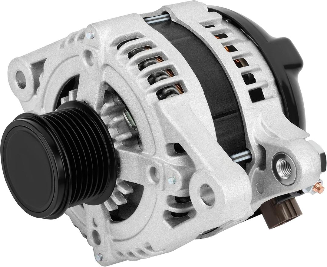 Alternator for Lexus ES350 3.5L 2007-2018 for RX350 3.5L 2007-2010 for Toyota Highlander 3.5L 2008-2013 for Venza 3.5L 2009-2018 for Avalon 3.5L 2005-2018, 104210-2101 11137 2706031110