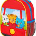 Skip Hop x Daniel Tiger Mini Toddler Backpack, Preschool Ages 1-4, Trolley Friends