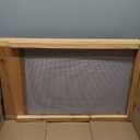 Juexica Beehive Screened Bottom Board Dipped in Beeswax Wood Bee Hive Bottom Board with Entrance Reducer for Summer Beekeeping Supplies (8-Frame)