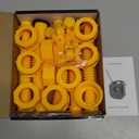 Gas Can Spout Replacement Kit, Gas Can Nozzle Replacement (5 Kit-Yellow) All gaskets are installed and ready to use upon receipt. For 1/2/5/10 gallon gas can. Easy and convenient to use