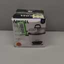 AROMA® Rice Cooker, 3-Cup (Uncooked) / 6-Cup (Cooked), Steamer, Small Rice Cooker, Oatmeal Cooker, Soup Maker, Auto Keep Warm, 1.5 Qt, White, ARC-743-1NG