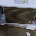 Keystone 12,000 BTU Wall Mounted AC Unit and Dehumidifier, 230V, Wall Unit for Bedroom, Bathroom, Nursery, and Medium Sized Rooms up to 550 Sq.Ft., AC Wall Unit with Remote, Quiet, High Efficiency AC (New White)