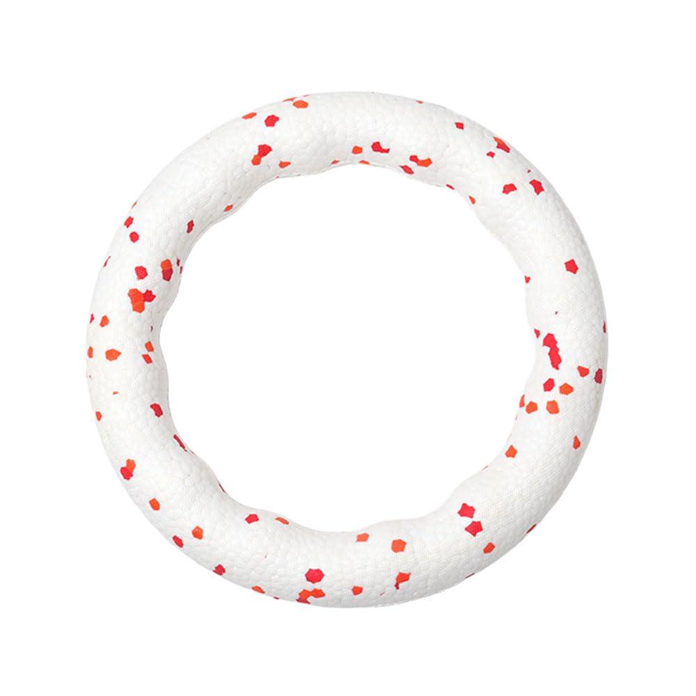 Dog Chew Toys 7 Inch for Medium Large Dogs Floating Fetch Toy Anxiety Relief Chewers Indoor Outdoor Water Play（Small）