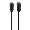Belkin F8V3311B10 HDMI to HDMI Cable (Supports Amazon Fire TV and other HDMI-Enabled Devices), HDMI 2.0 / 4K Compatible, 10 Feet,Black