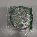 LEKEYE Shower Drain Hair Catcher/Strainer/Stainless Steel and Silicone (Gray)