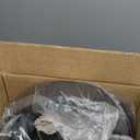 FURWOO Adjustable Salon Chair Small Rolling Stool with Wheels for Spa Salon Massage Home Office Black