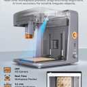 Creality Falcon A1C 5W AI Laser Engraver with AI Camera, Interchangeable Laser Platform, Class 1 Laser Engraving Machine with Auto Focus, 0.1mm Positioning, 15,000mm/min for Wood, Leather &DIY Crafts