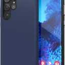 Crave Galaxy S22 Ultra Case, Shockproof Protection Dual Layer Case for Samsung Galaxy S22 Ultra 5G (6.8 inch) - Navy